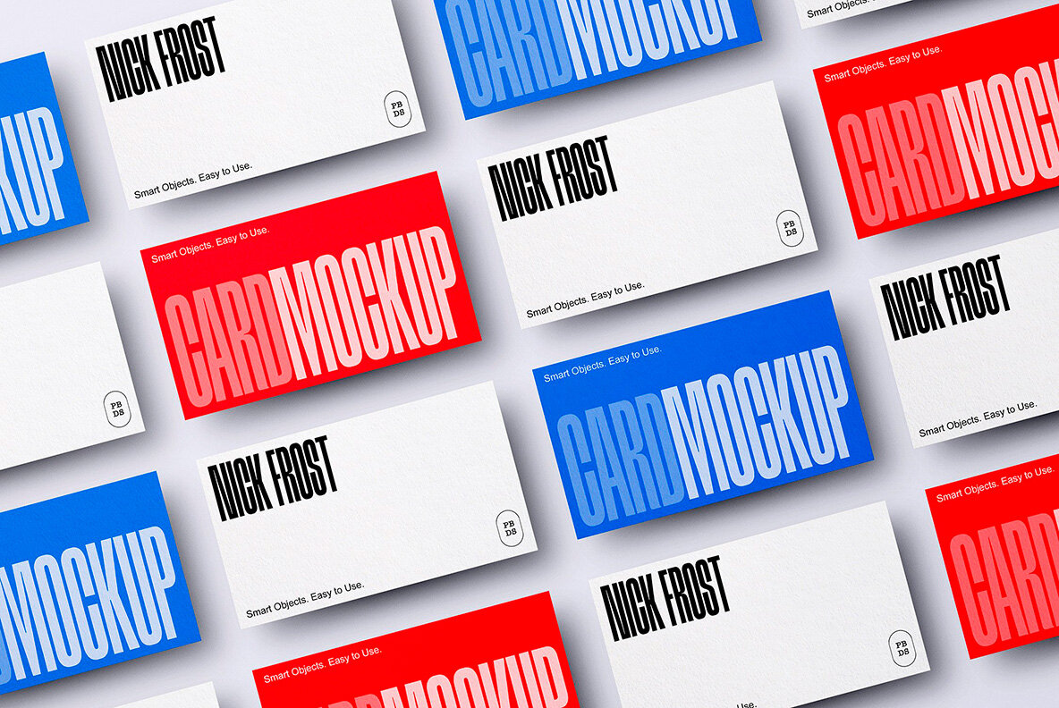 Business Cards Mockup Bundle 6