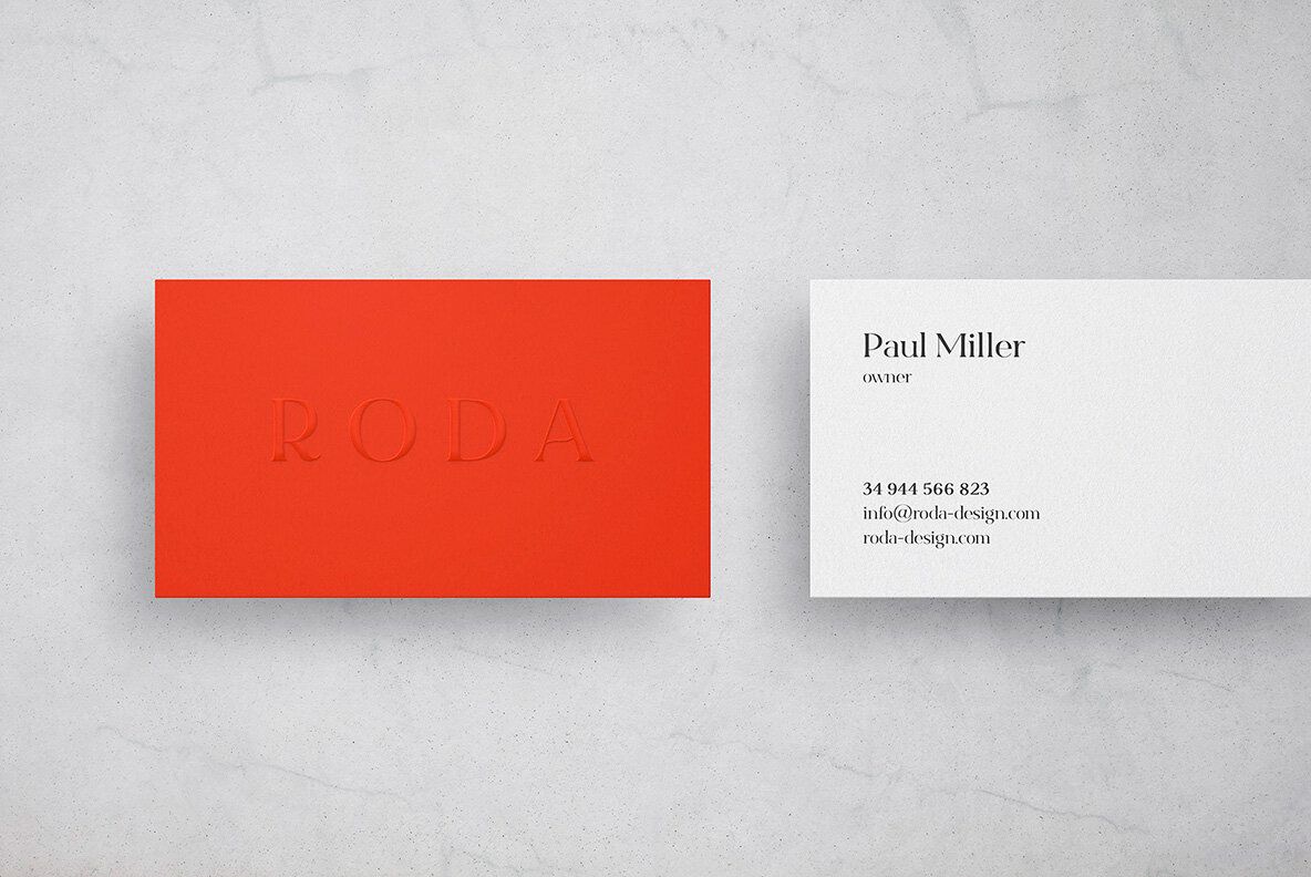 Business Cards Mockup Bundle 14