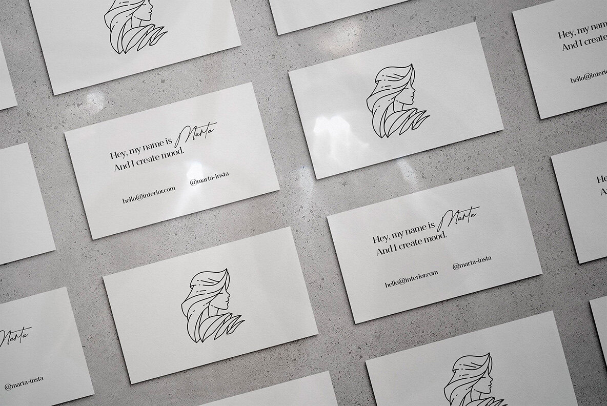 Business Cards Mockup Bundle 26