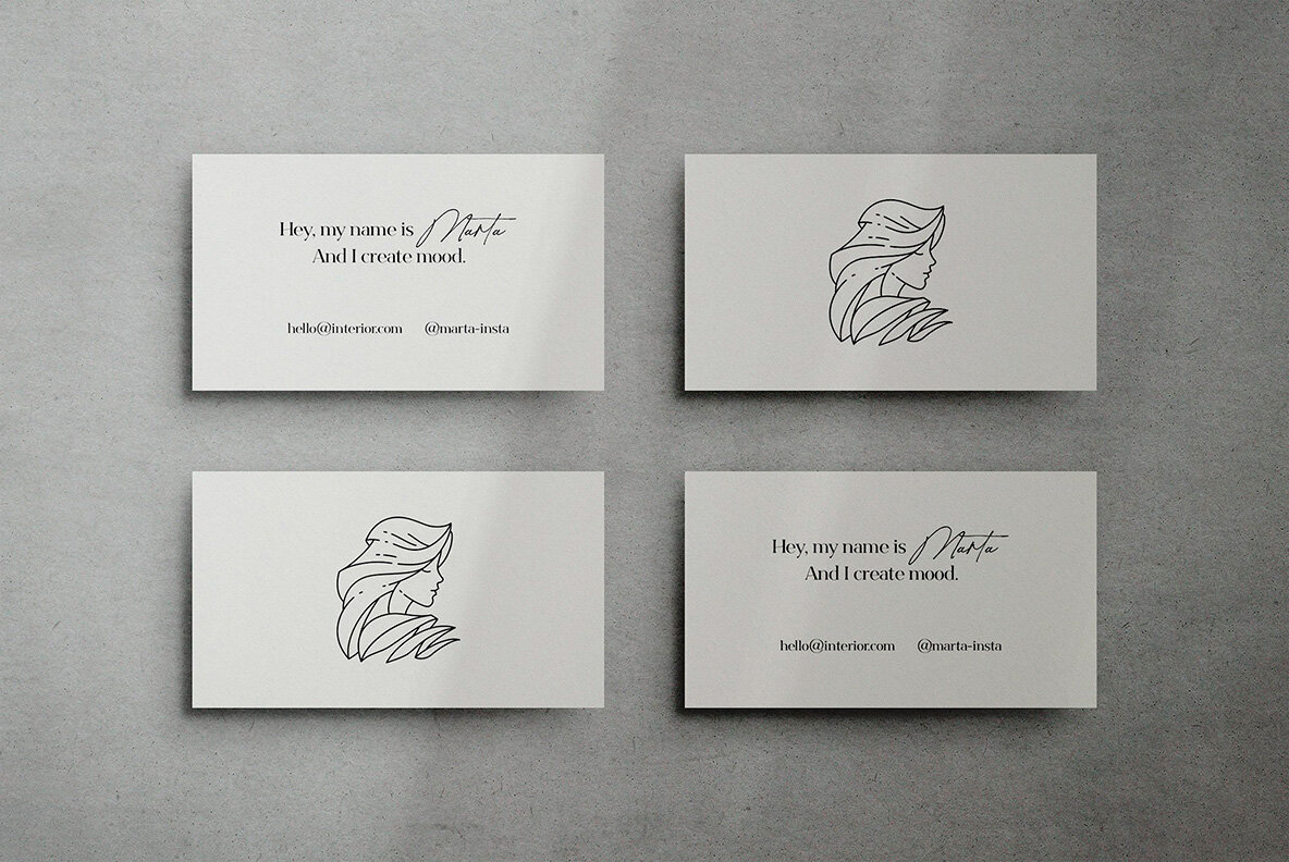 Business Cards Mockup Bundle 27