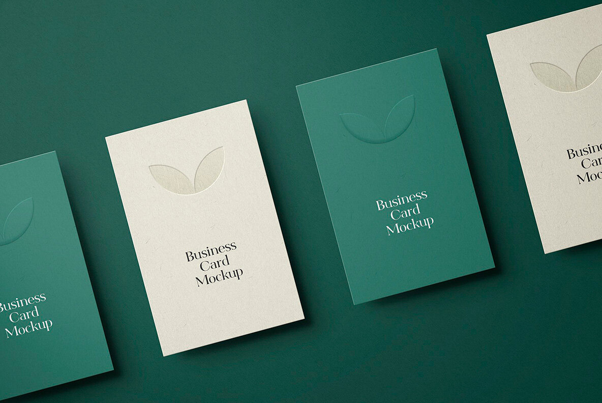 Business Cards Mockup Bundle 28