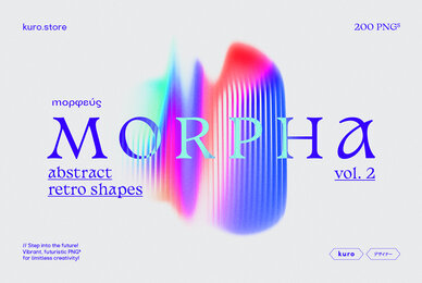 Morpha Retro Gradient Texture Vol 2