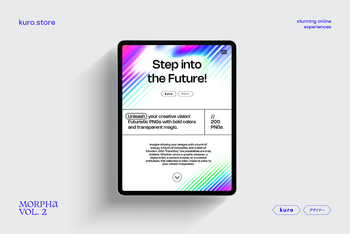 Morpha Retro Gradient Texture Vol 2 5