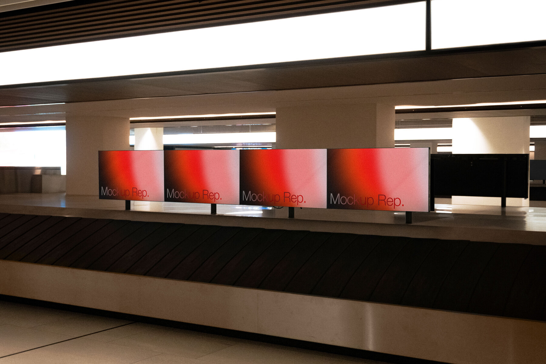Airport Screen Mockup 001 1