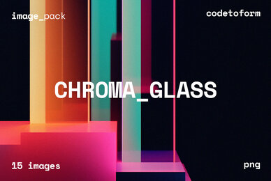 Chromatic Glass Abstract Backgrounds