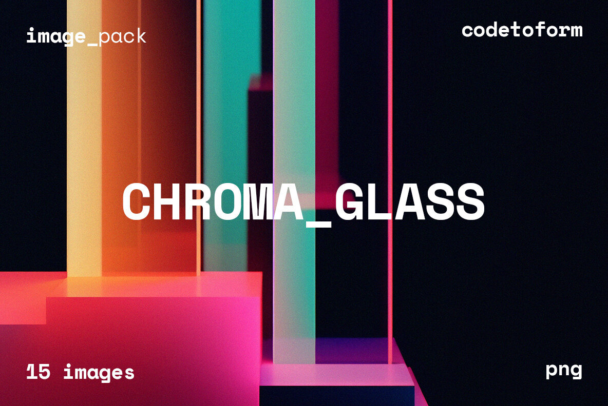 Chromatic Glass Abstract Backgrounds 1