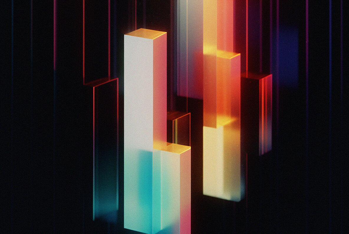 Chromatic Glass Abstract Backgrounds 6