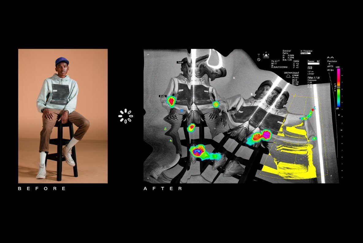 Echo Scan Distortion Effect 2