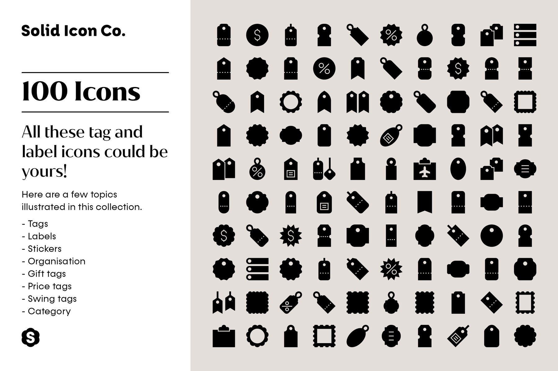 Tags and Labels Icons 5