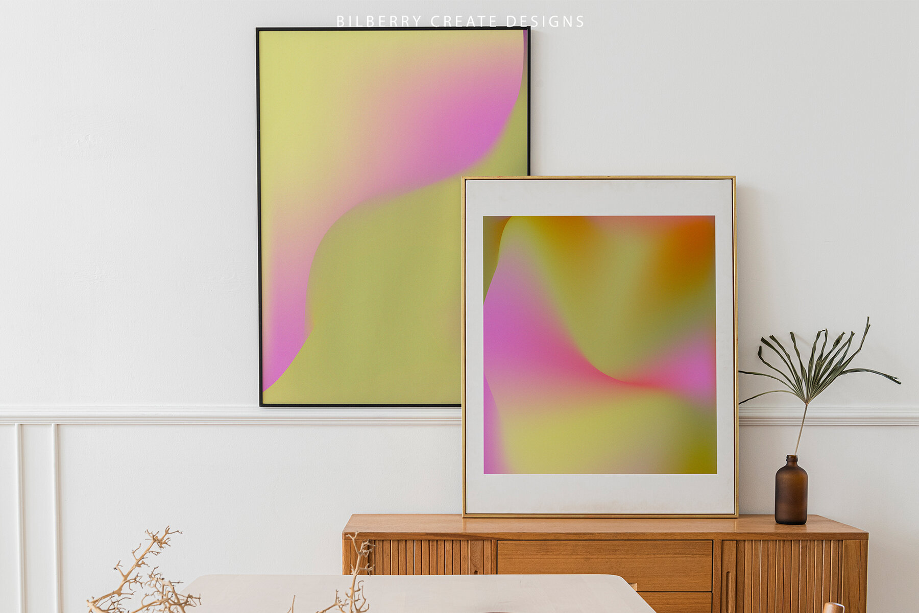 Neon Sunbeam Gradient Background 13