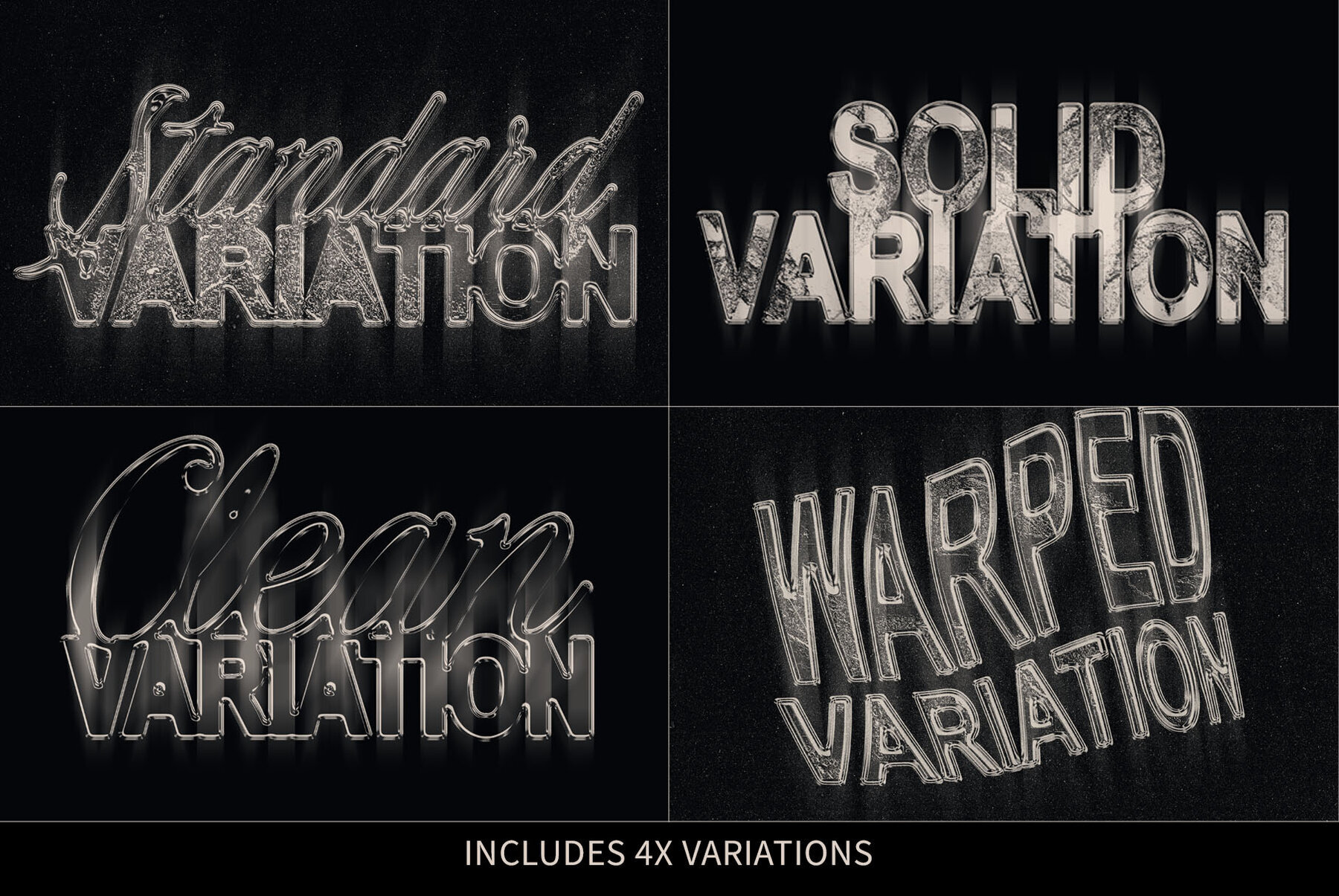 Distressed Metallic Type Effect 2
