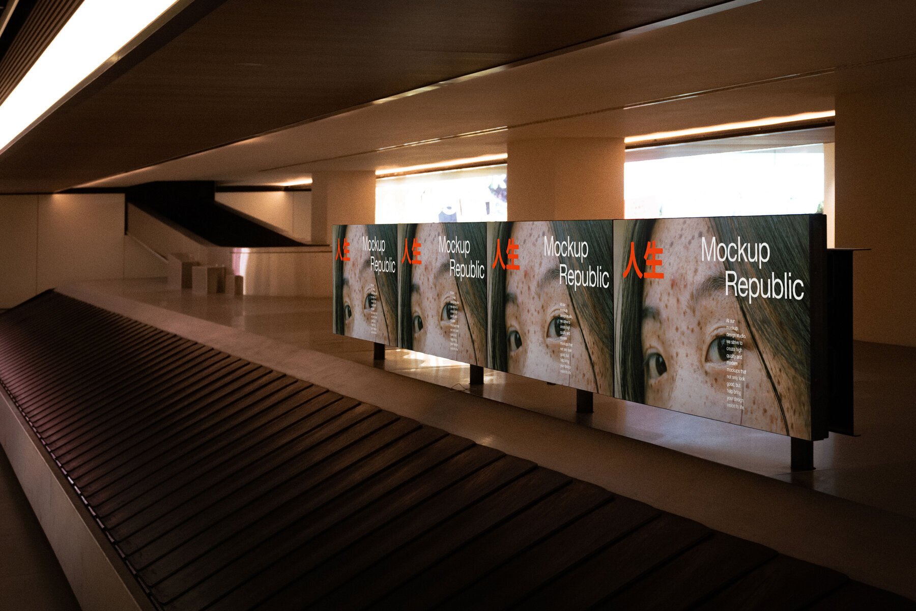 Airport Screen Mockup 003 2