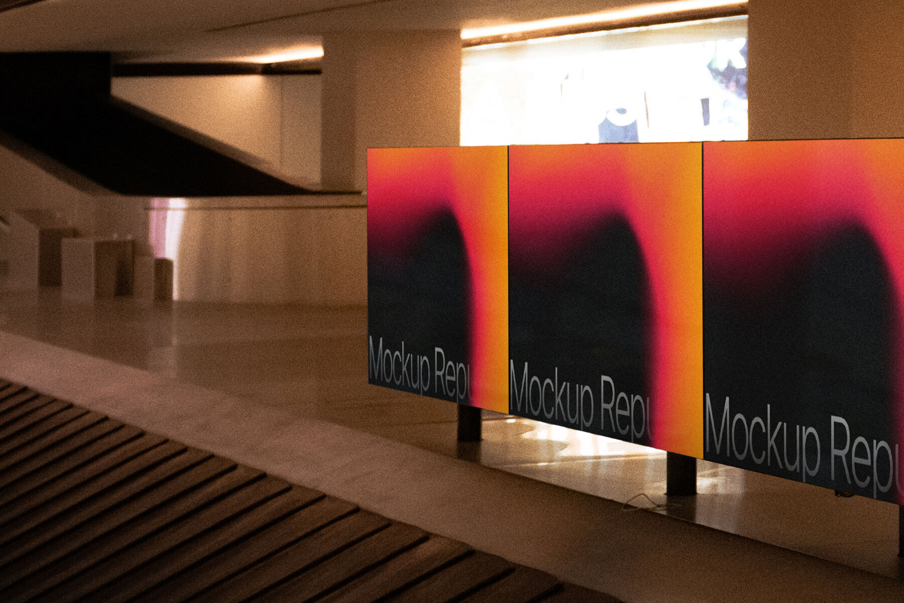 Airport Screen Mockup 003 3