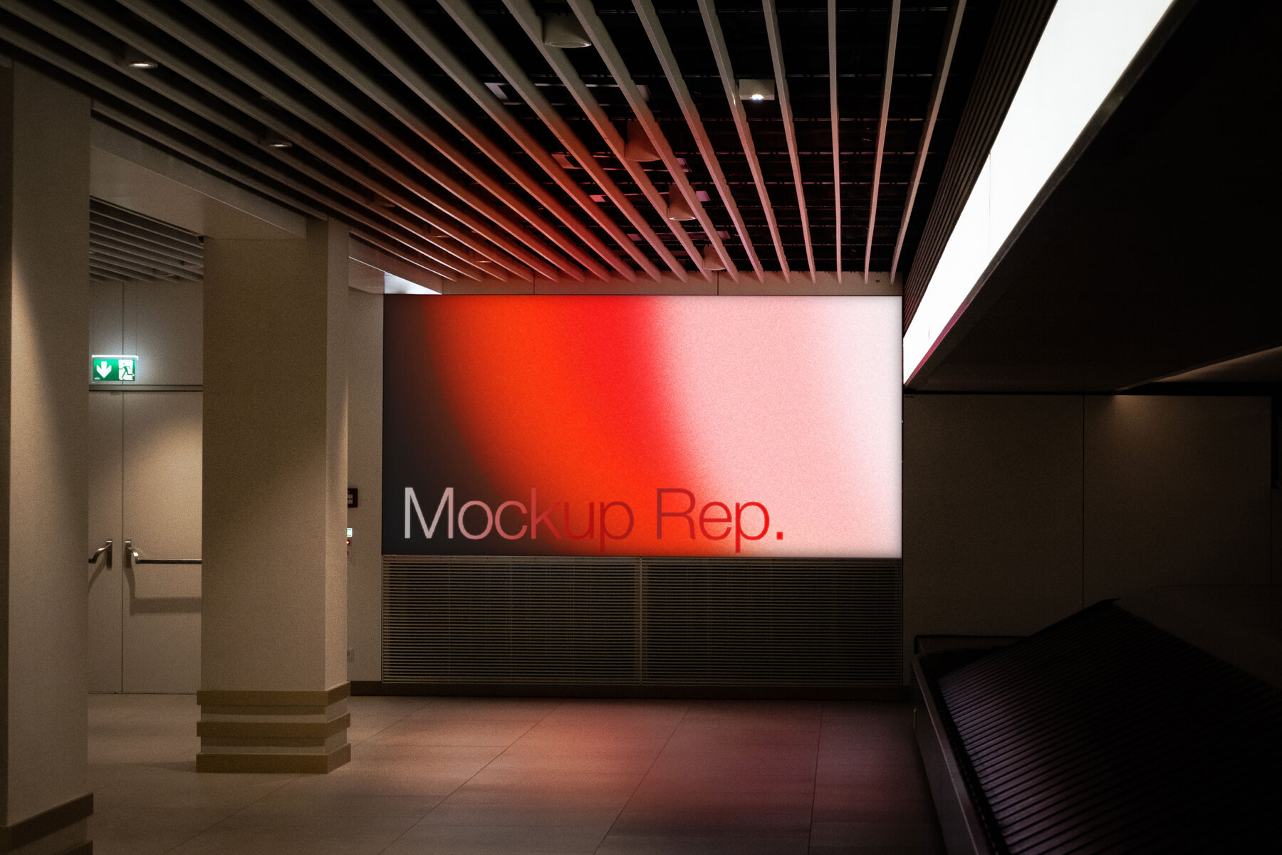 Airport Screen Mockup 004 1