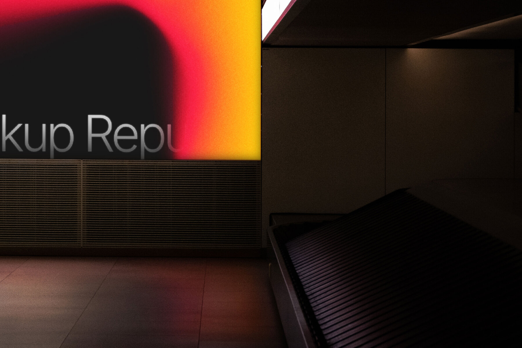 Airport Screen Mockup 004 3
