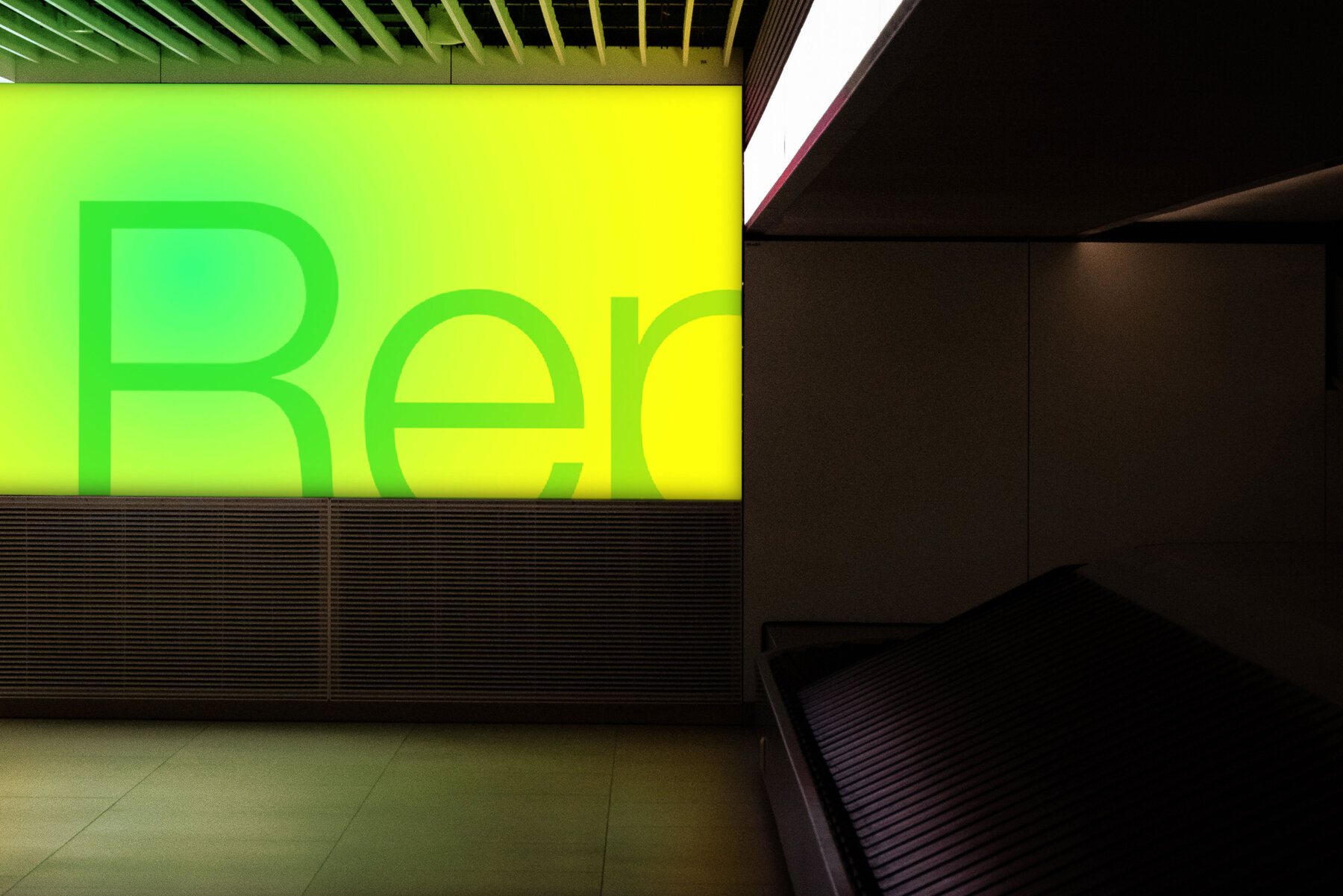 Airport Screen Mockup 004 5