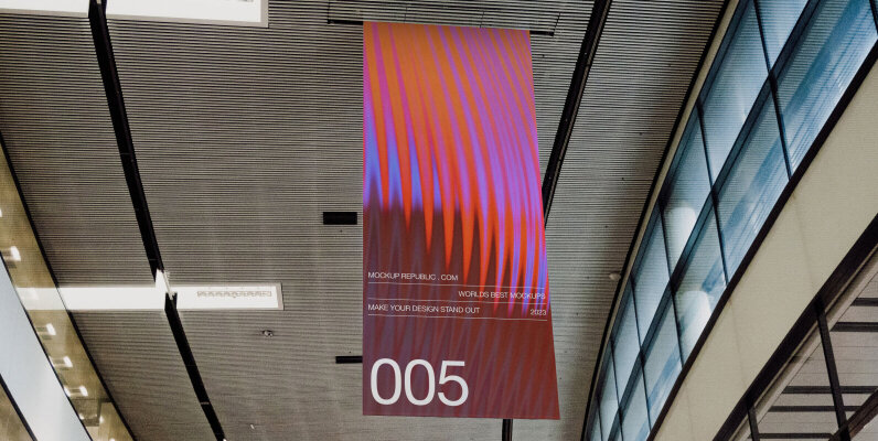 Airport Billboard Mockup 005