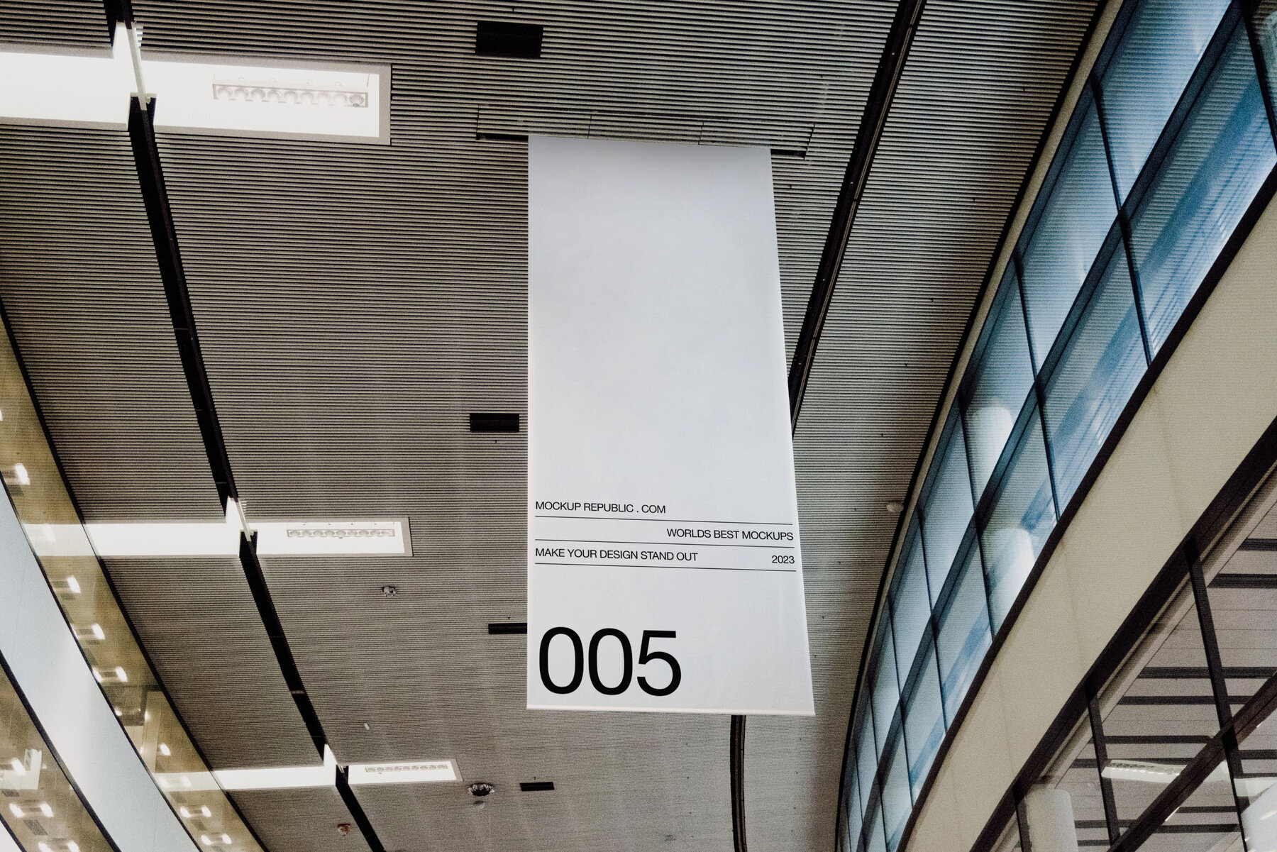 Airport Billboard Mockup 005 2