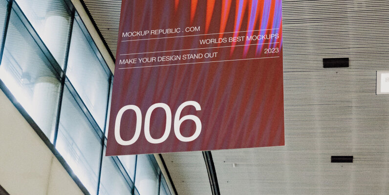 Airport Billboard Mockup 006