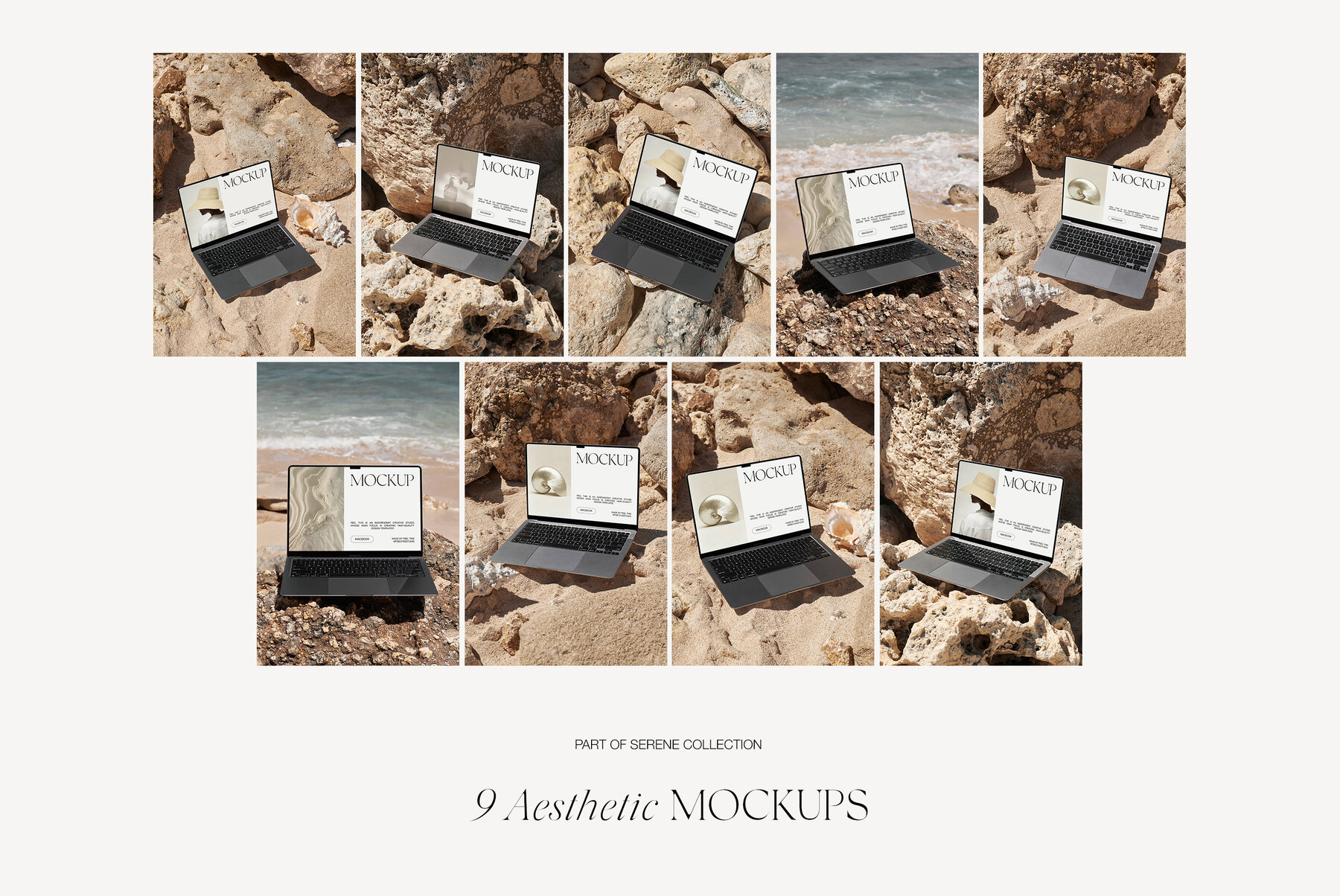 MacBook Air Mockups for Photoshop Psd 7