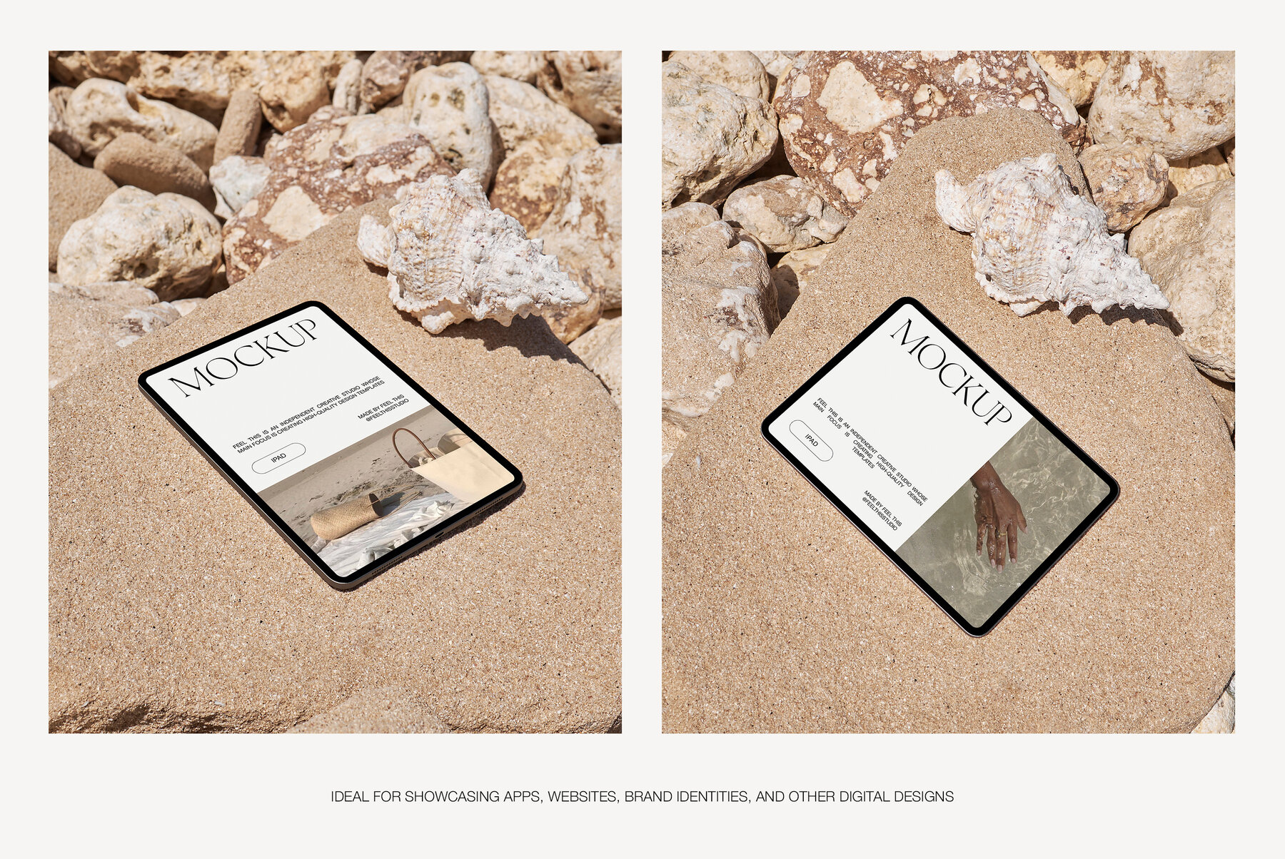 iPad Air Mockups for Photoshop Psd 4