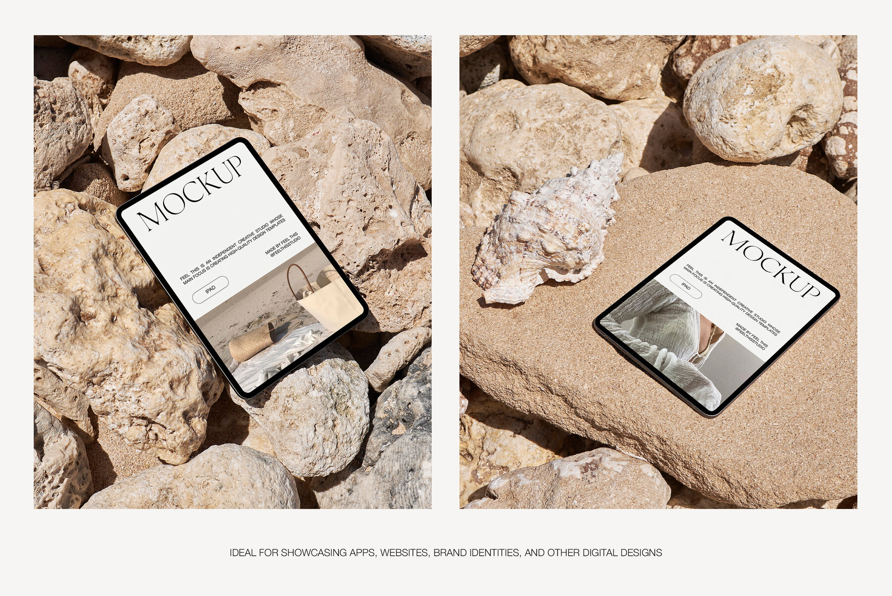 iPad Air Mockups for Photoshop Psd 7