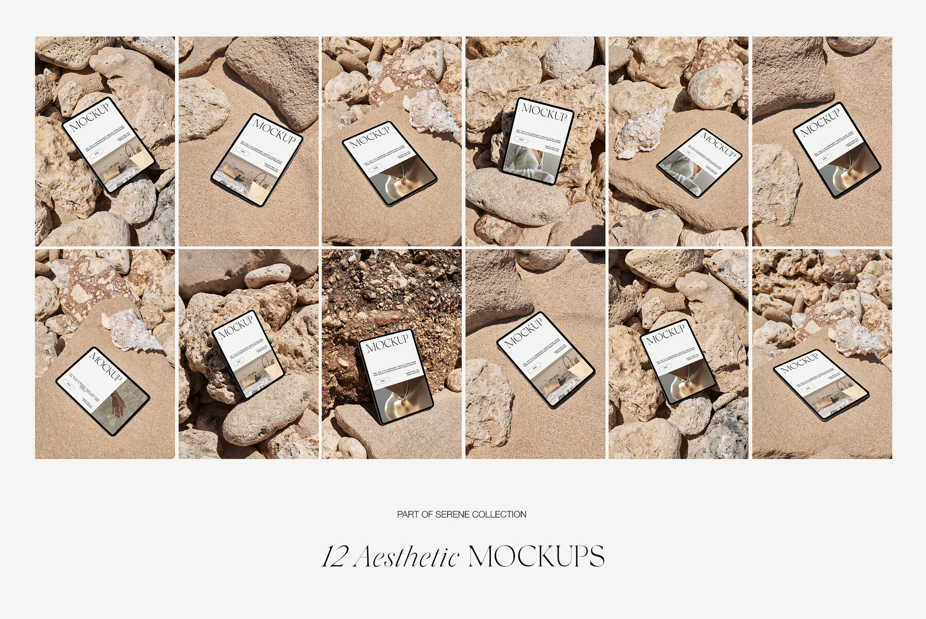 iPad Air Mockups for Photoshop Psd 8