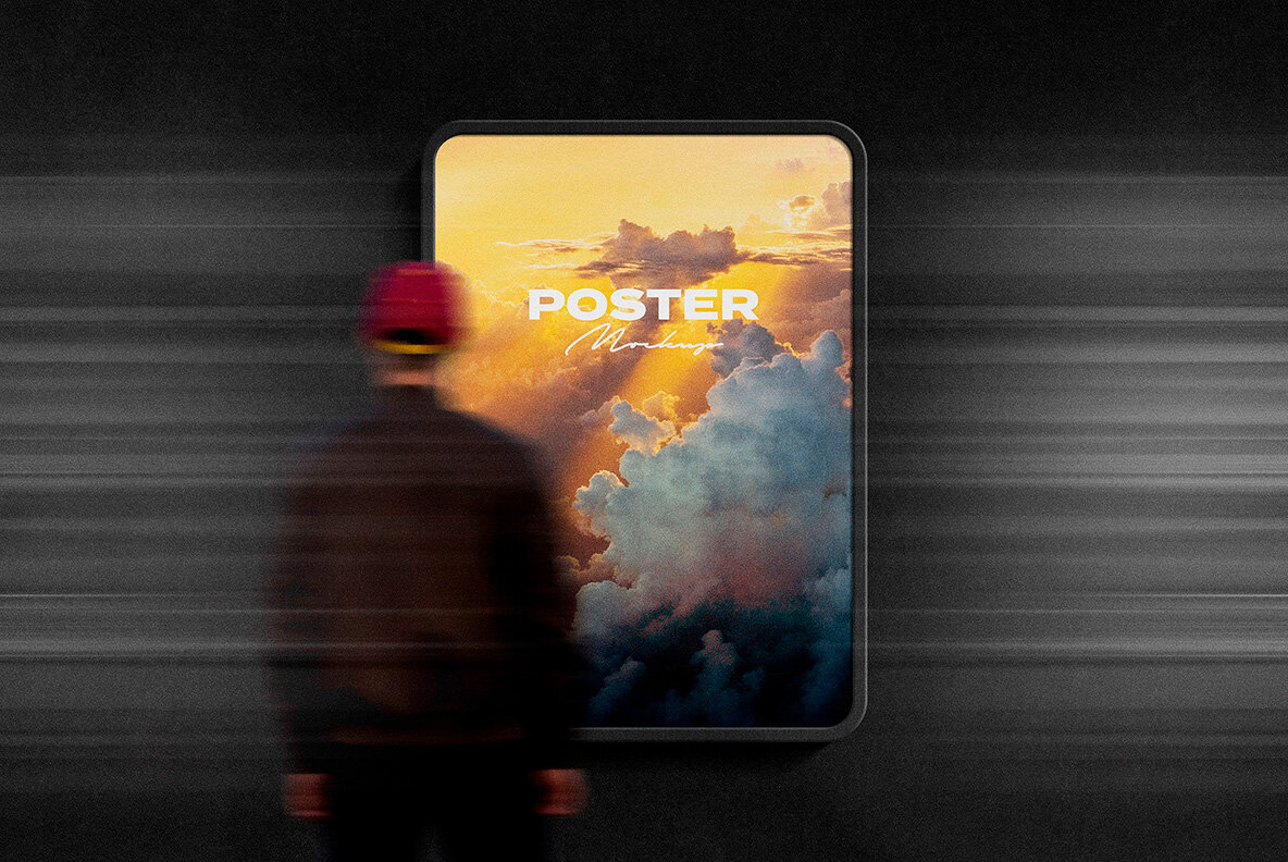 Original Poster Mockups Bundle 9
