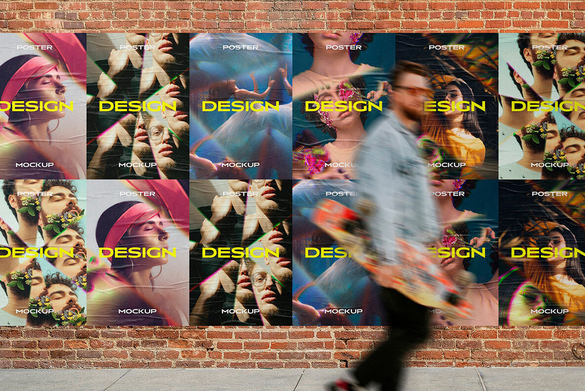 Original Poster Mockups Bundle 15