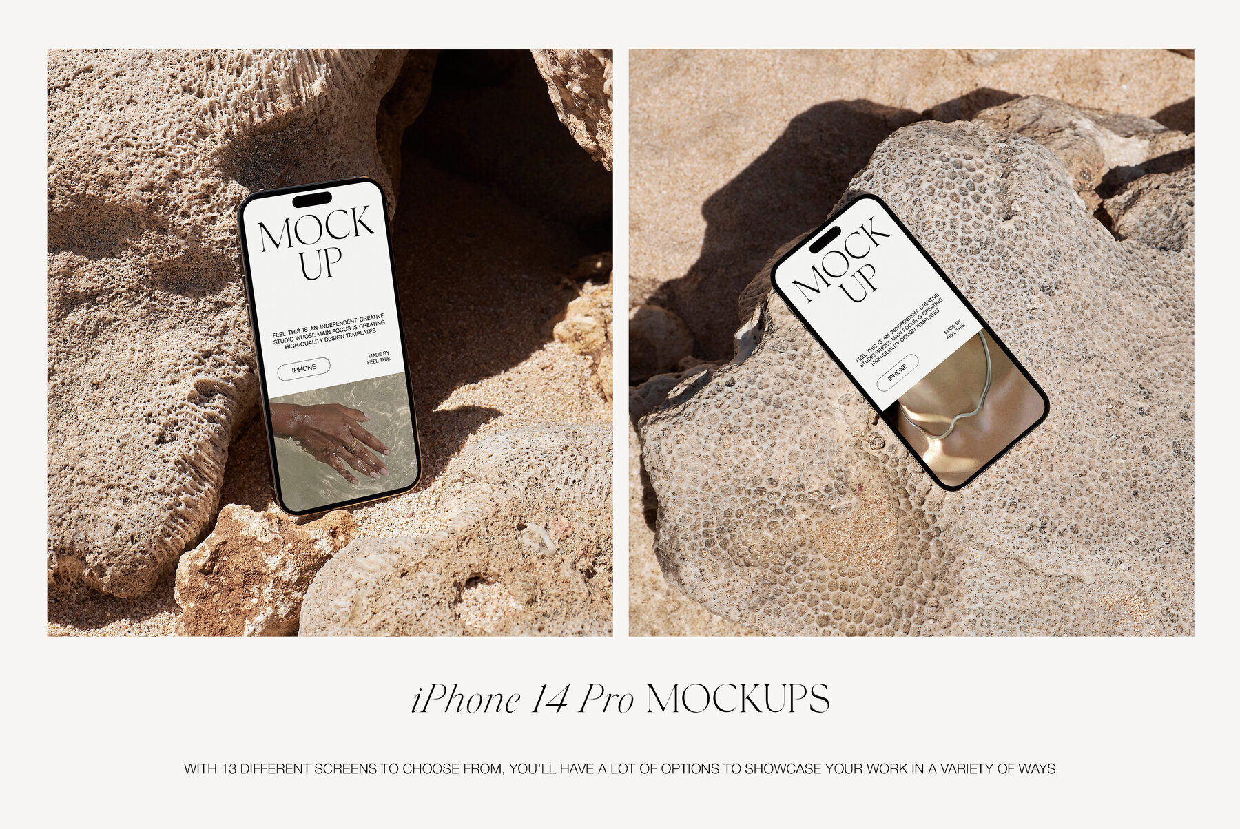 iPhone 14 Pro Mockups for Photoshop Psd 3