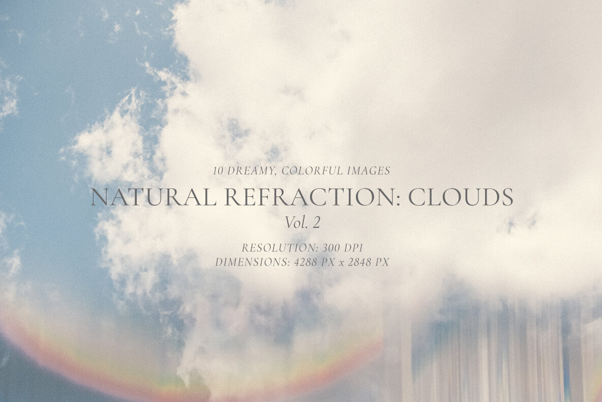 Natural Refraction Clouds Vol 2 1