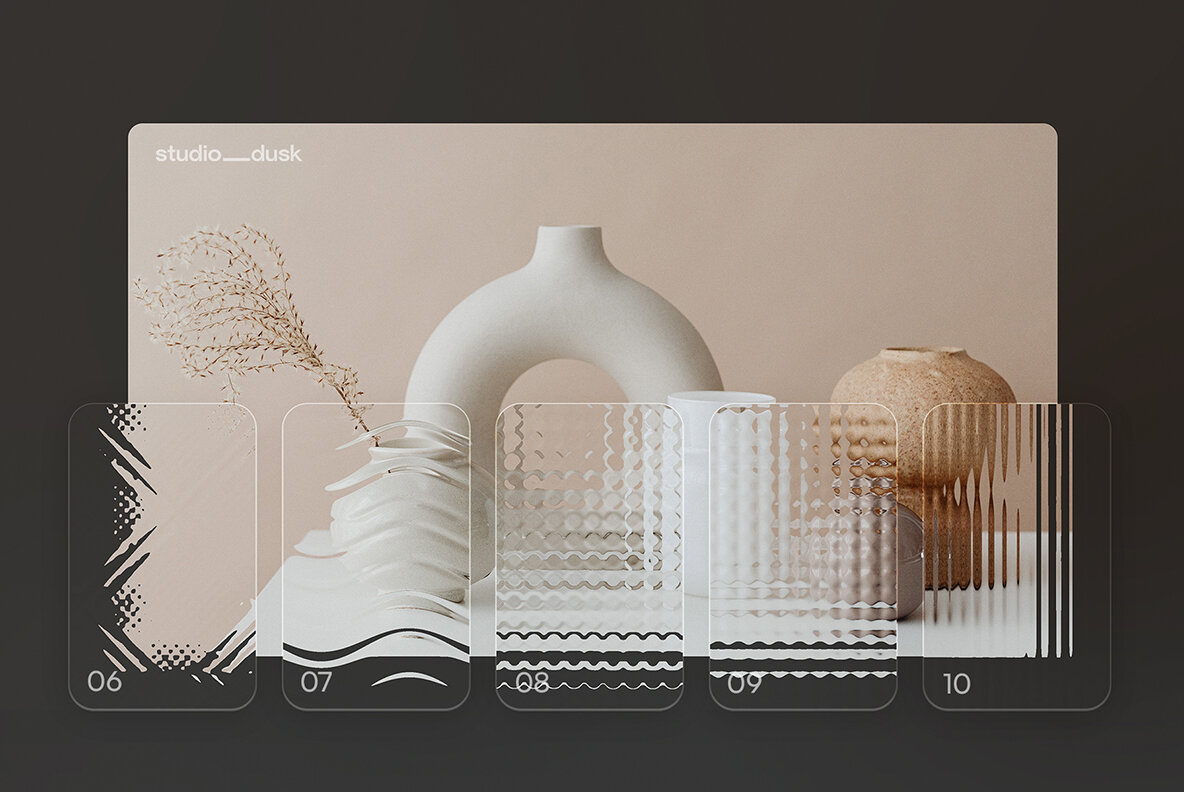 Refracto 33 Patterned Glass Effects 10