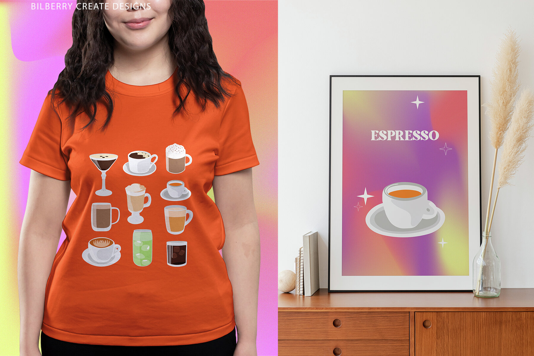 Coffee Time Art Set 6