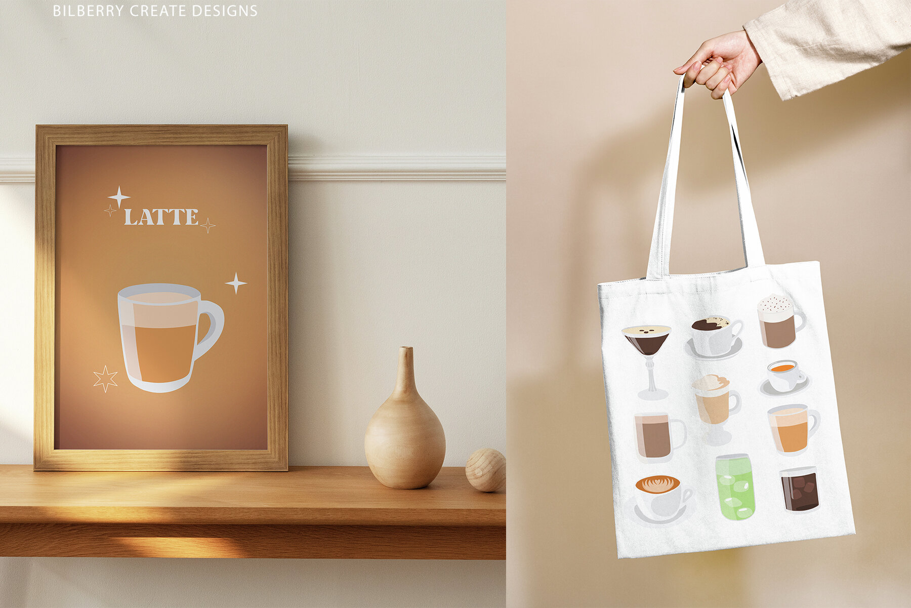 Coffee Time Art Set 7