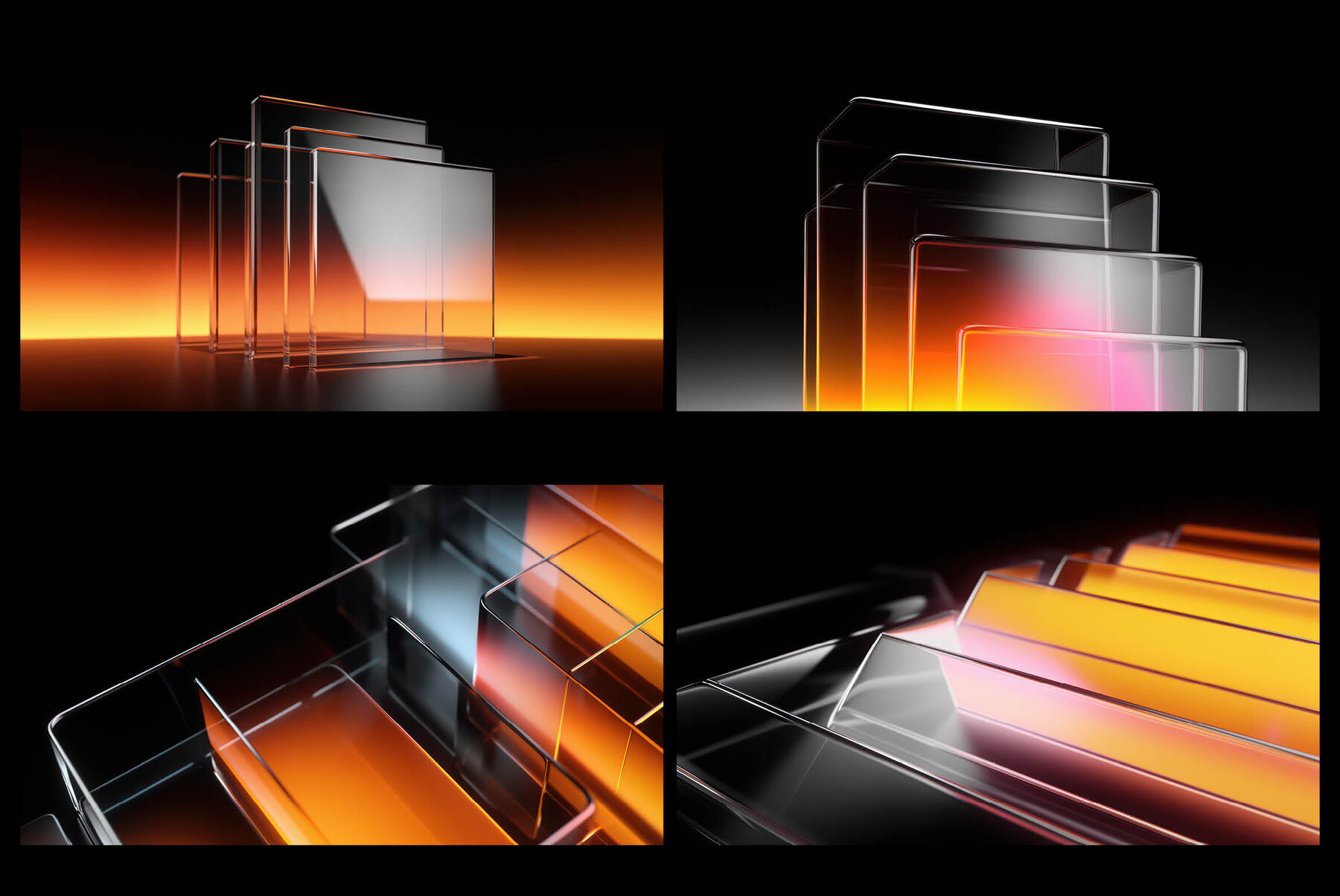 Glassy 3D Backgrounds Series V 2 11
