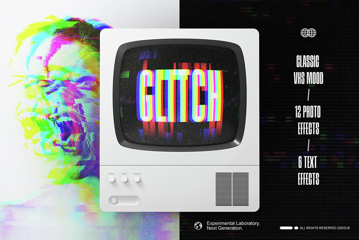 Classic Glitch Effects Collection 1