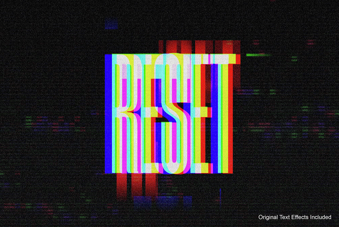 Classic Glitch Effects Collection 5