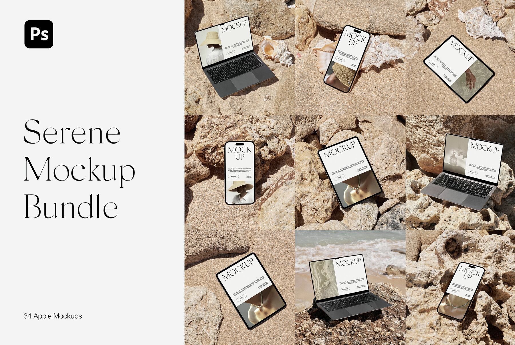 Serene Mockup Bundle 1