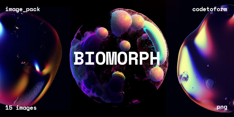 BIOMORPH Abstract Backgrounds