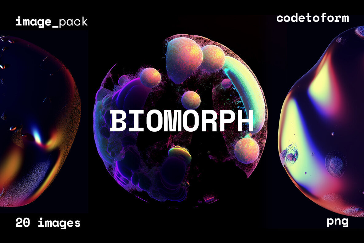 BIOMORPH Abstract Backgrounds 1