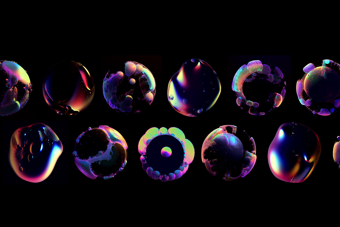 BIOMORPH Abstract Backgrounds 6