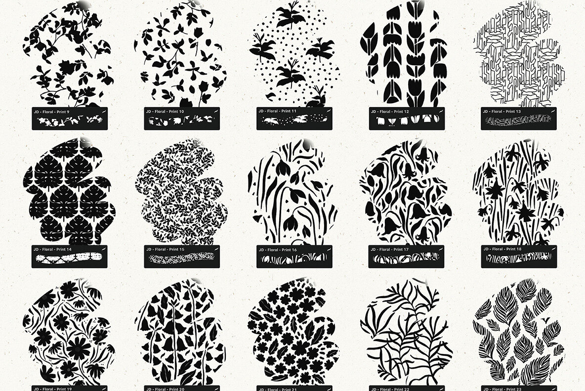 Pattern Brushes For Procreate Vol 1 11