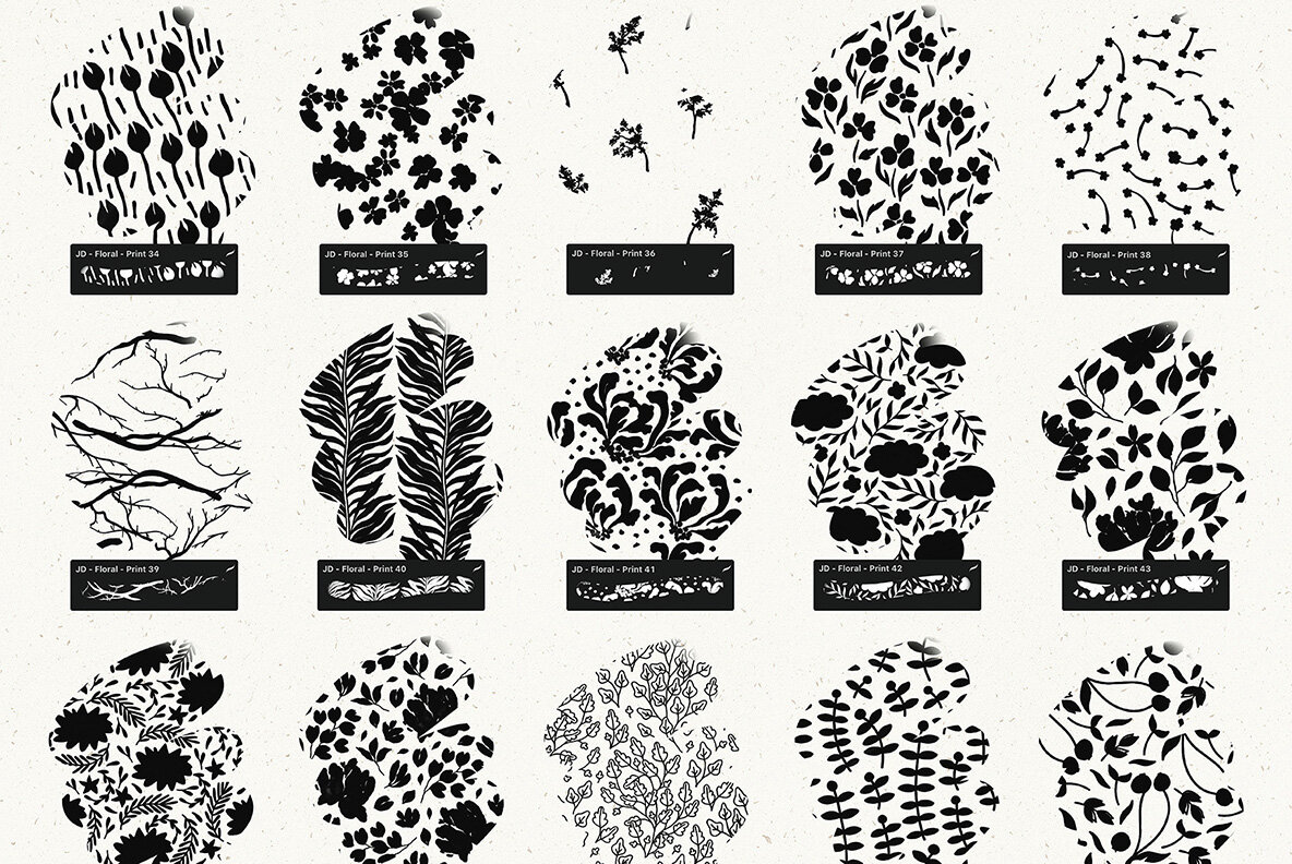 Pattern Brushes For Procreate Vol 1 12