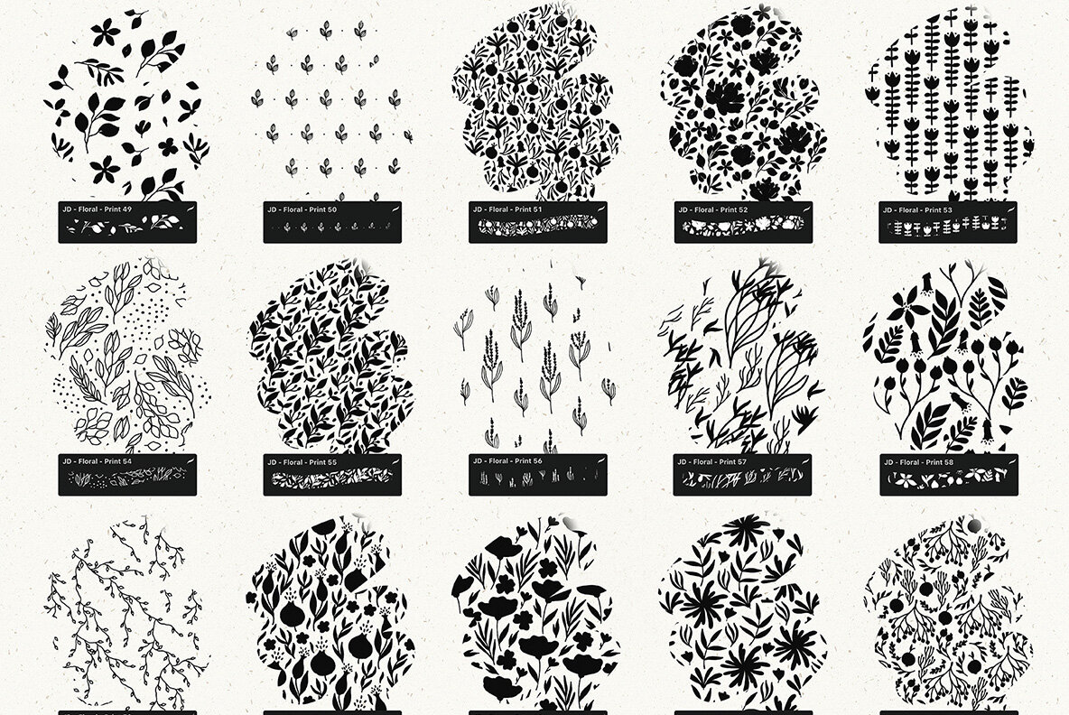Pattern Brushes For Procreate Vol 1 13