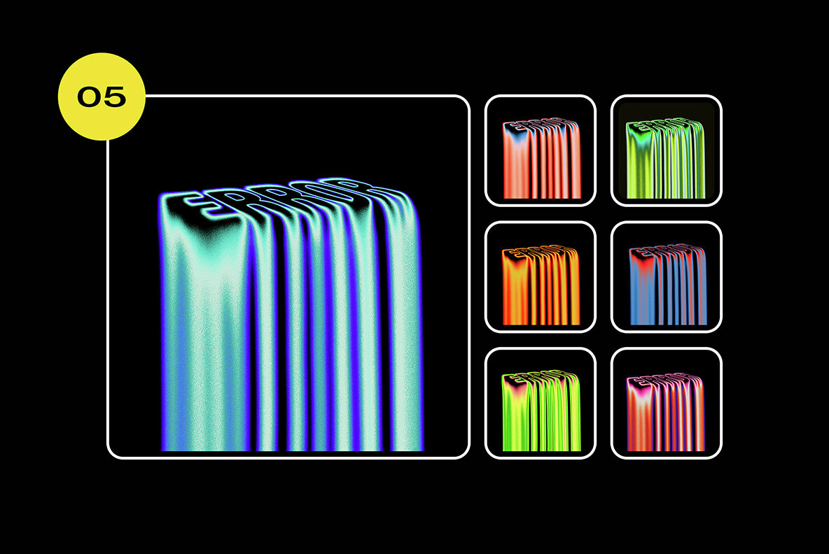 Liquid Text Effects Vol 2 11