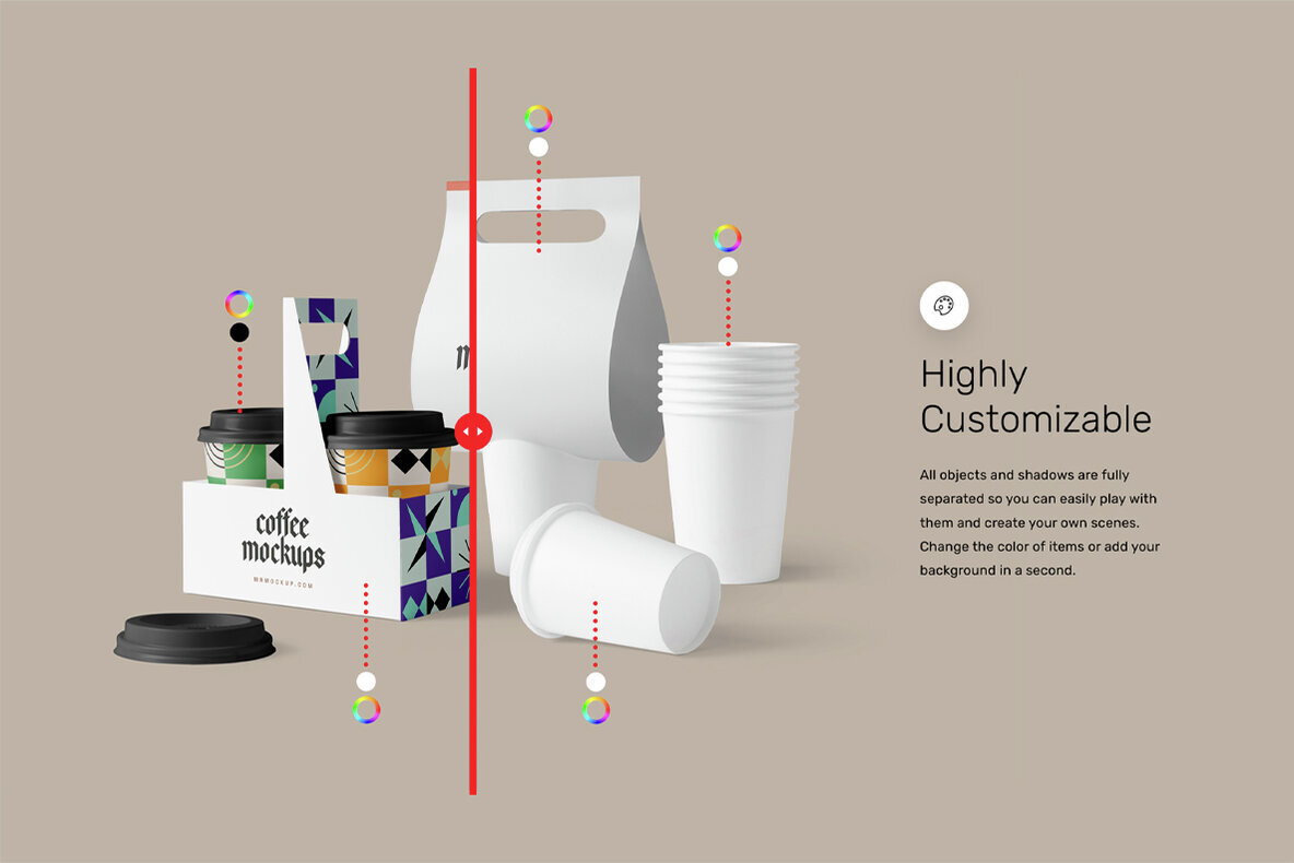 Front View Mockups   Studio Scenes 3