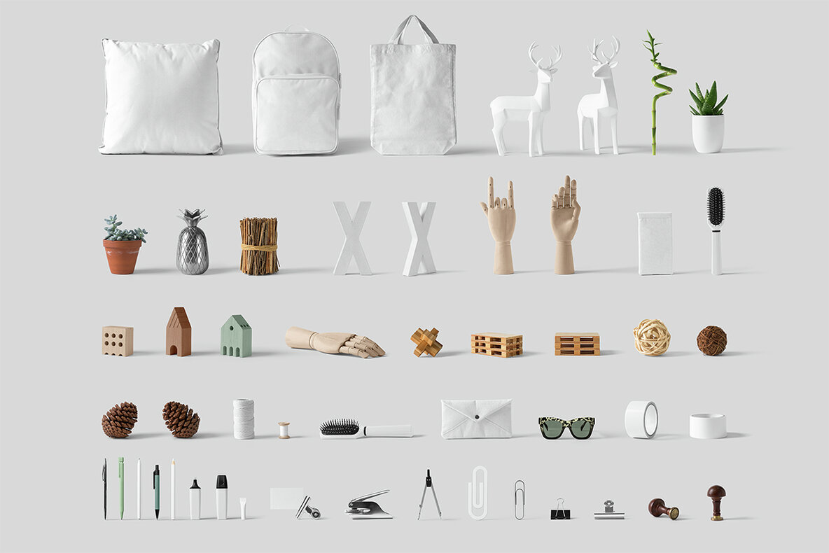 Front View Mockups   Studio Scenes 8