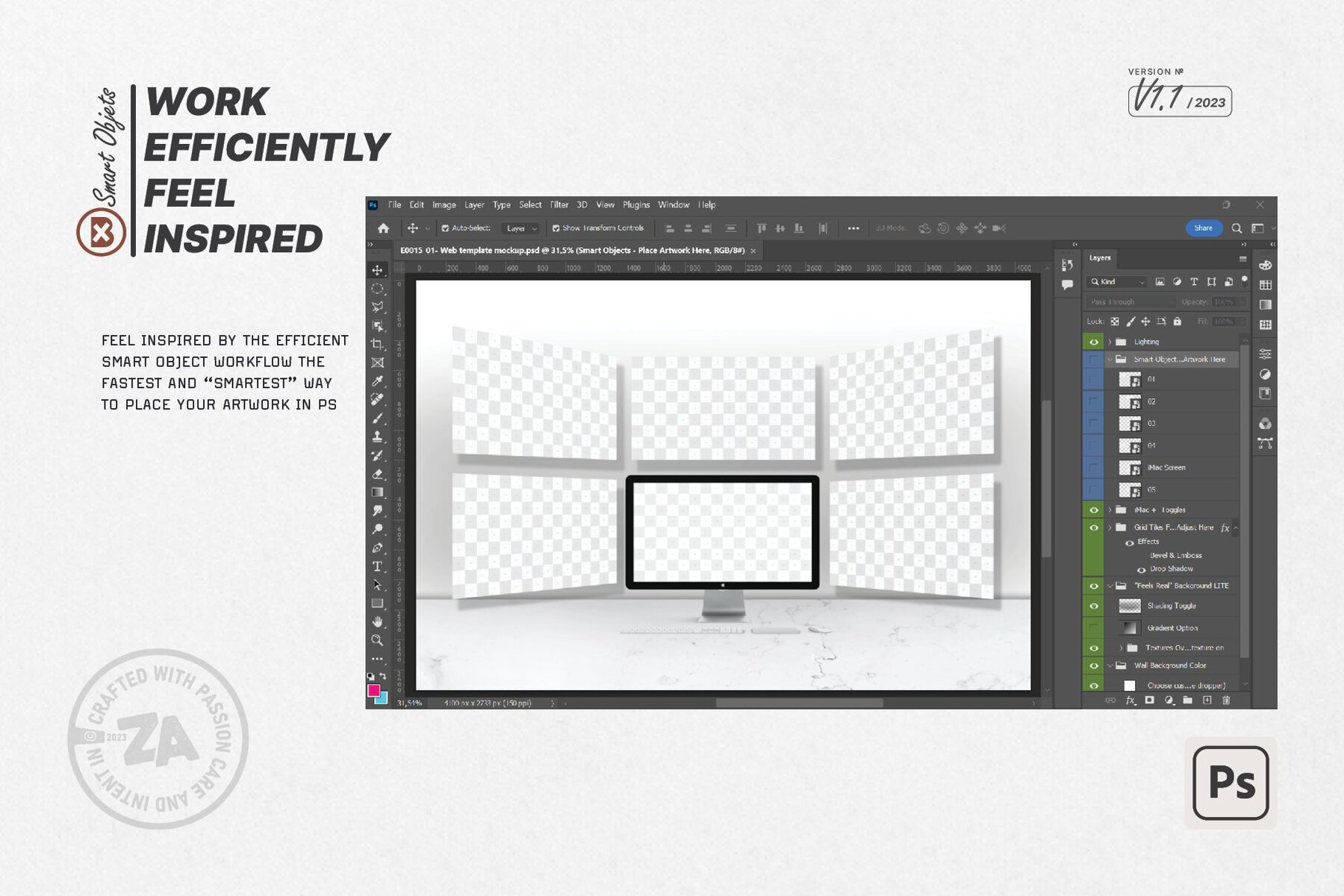 ScreenFlow Pro iMac Tiled Mockup 8
