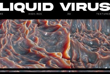 Liquid Virus   3D Textures