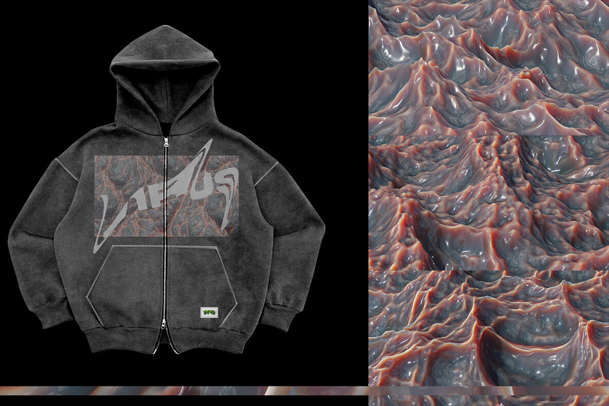 Liquid Virus   3D Textures 2